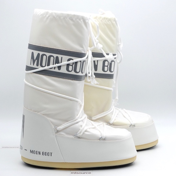NEW Moon Boot Icon Nylon Winter Snow Boots 14004400-006 main image 4